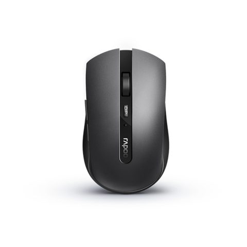 Rapoo 7200M souris Ambidextre RF sans fil + Bluetooth Optique 1600 DPI