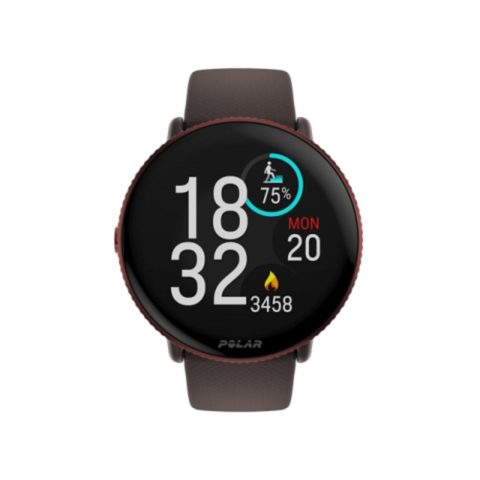 Polar Ignite 3 3,25 Cm (1.28") Amoled 43 Mm Numérique 416 X 416 Pixels Écran Tactile Marron Gps (satellite)