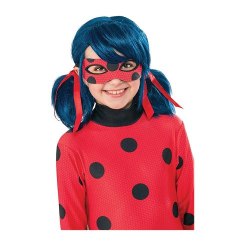 Miraculous Accessoires déguisement Perruque Ladybug