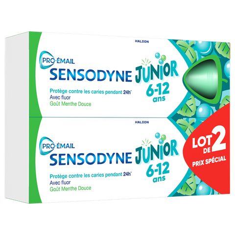 Sensodyne Dentifrice Junior Bitube lot 2x50ml