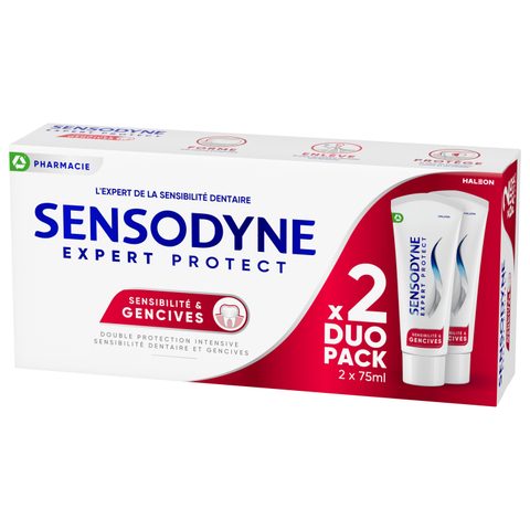 Sensodyne Expert protect Sensibilité & Gencives Menthe fraiche Bitube