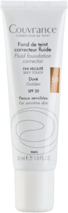Avène Couvrance base de maquillage fluide peaux sensibles #gold