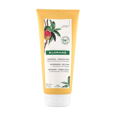 Klorane Mangue Nourishing Conditioner Dry Hair baume nourrissant pour cheveux secs 200 ml