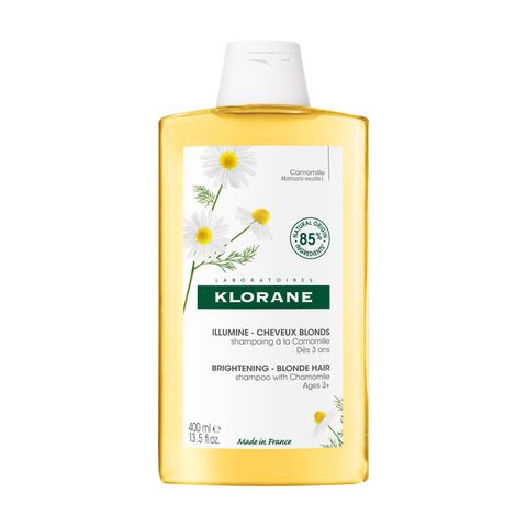 Klorane Camomille shampoing pour cheveux blonds 400 ml