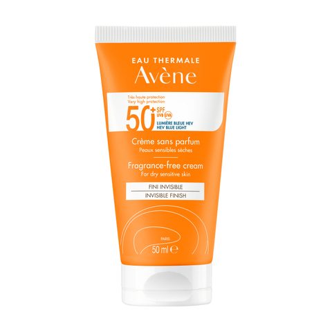 Avène Sun Fragrance-Free Cream crème solaire sans parfum SPF 50+ 50 ml