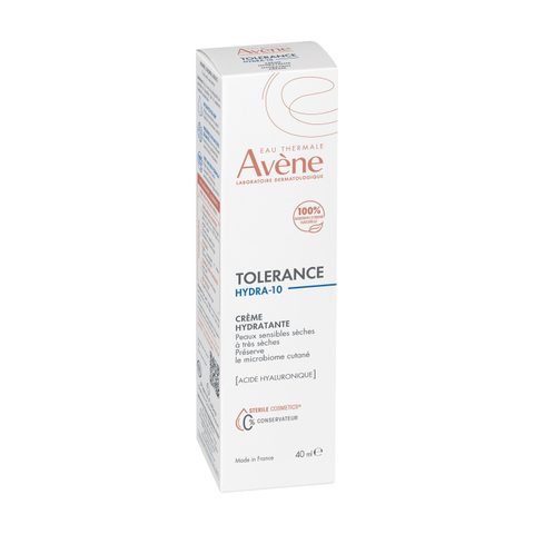 Avène Tolérance Hydra 10 Hydratante Peaux sensibles sèches à très sèches 40ml