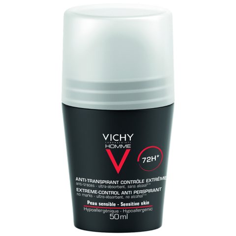 Vichy Homme déodorant anti-transpirant 72h 50ml