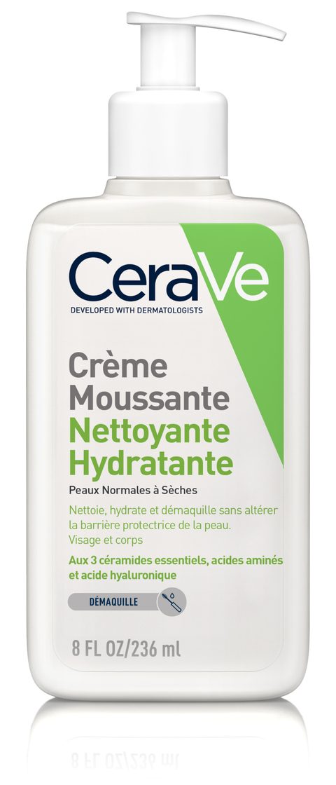 CeraVe Crème Moussante Nettoyante Hydratante 236 ml