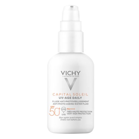 Vichy Capital Soleil UV-Age Daily fluide anti-vieillissement de la peau SPF 50+ 40 ml