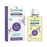 Puressentiel Huile de massage bio détente 100ml
