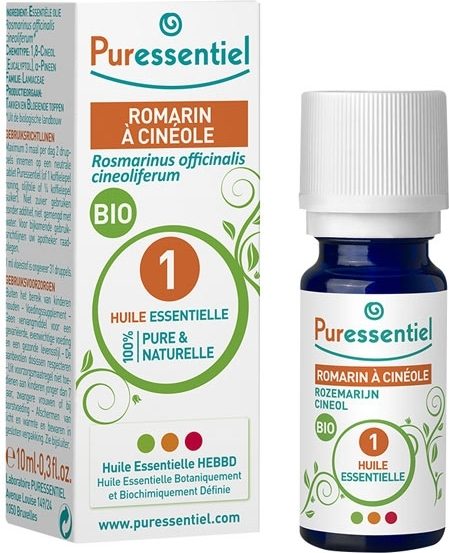 Puressentiel huile essentielle romarin à cinéole bio 10ml