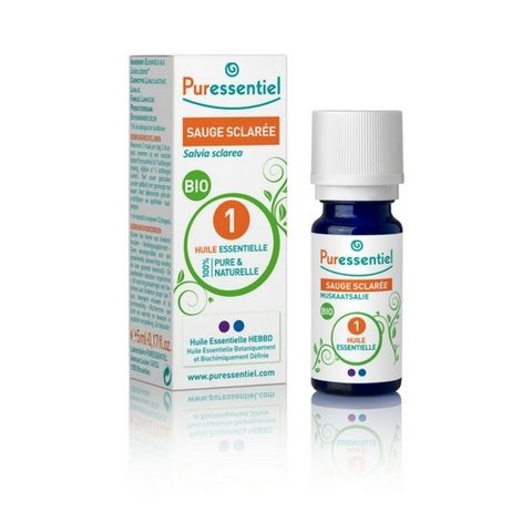 Puressentiel Huile essentielle Sauge sclarée bio 5ml