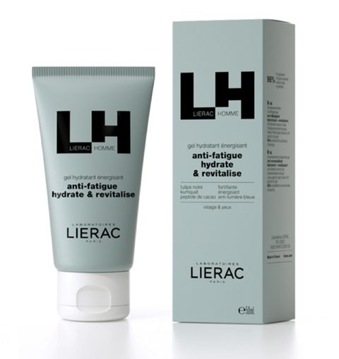 Lierac Homme Gel Hydratant Energisant gel énergisant pour un effet naturel pour homme 50 ml