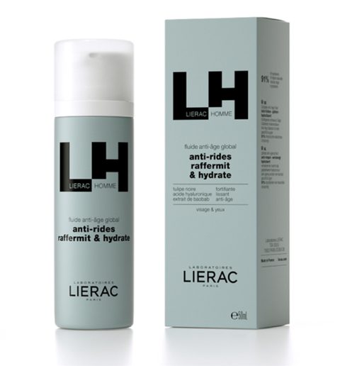 Lierac Homme Anti-Ageing Fluid fluide visage rajeunissant anti-rides 50 ml