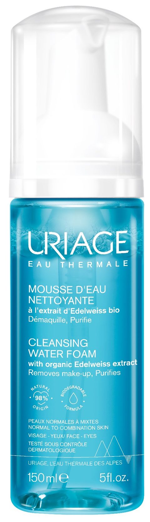 Uriage Mousse D'eau Nettoyante 150ml