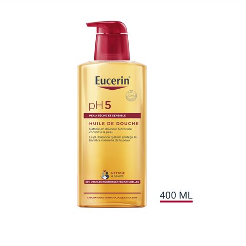 Eucerin pH5 huile de douche pour peaux sensibles 400 ml