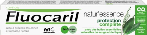 Fluocaril Dentifrice Natur'essence Protection Complète 75 ml