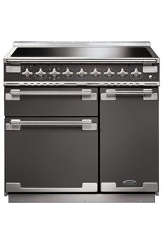 Falcon Cuisinière ELISE 90 Induction Ardoise/Nickel brossé - ELS90EISL/-EU