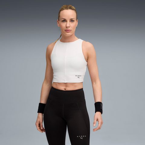 Puma Débardeur côtelé court x HYROX pour pour femme
