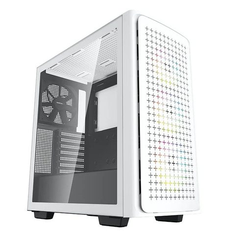 Deepcool CK560 WH Verre Trempé ARGB USB 3.1