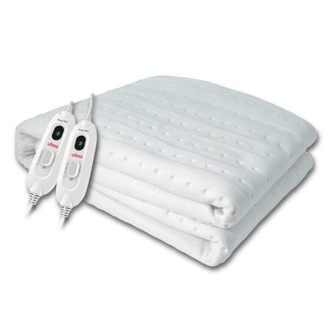 Ufesa Flexy Heat CME Comfort Surmatelas Chauffant Électrique 2 Places, 150x130cm, 2x60W, Réversible, 3 Niveaux de Temperature