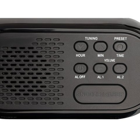 Roadstar CLR-2477 Radio-réveil numérique FM/USB