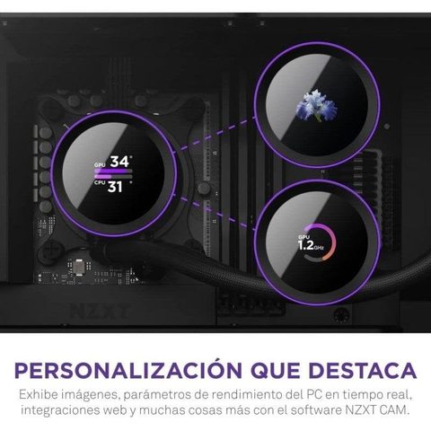 Nzxt Refrigeration Liquide Kraken 280 280mm 2 Ventilateurs Écran LCD