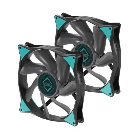 Iceberg Thermal Ventilateur supplémentaire IceGALE 140mm 1600RPM PWM double pack silencieux