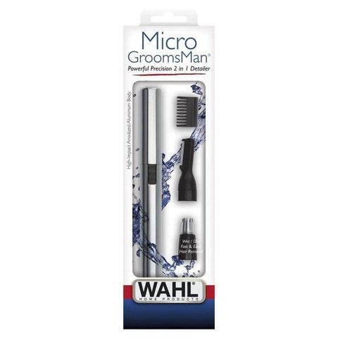 Wahl Tondeuse Nez/Oreilles/Sourcils Micro GroomsMan - lames en