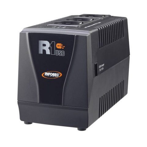 Infosec R1 USB 600 0,6 kVA 300 W 3 sortie(s) CA