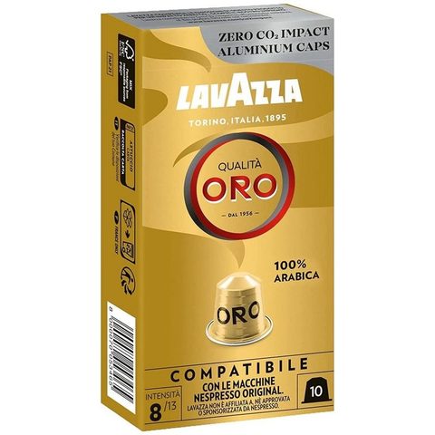 Lavazza Capsules Compatibles Nespresso Qualità Oro 10 capsules