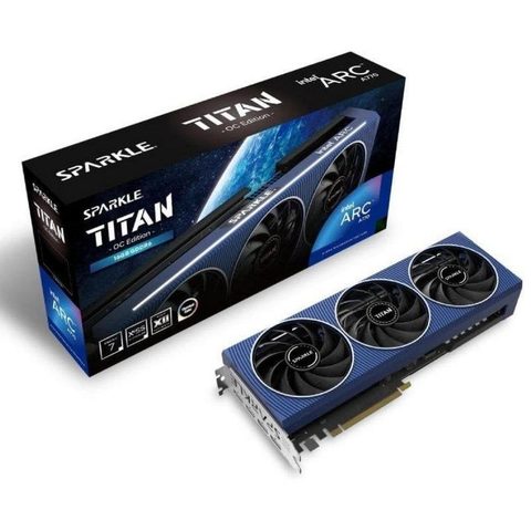 Sparkle Computer Intel Arc A770 TITAN - OC Edition - carte graphique - Intel Arc A770 - 16 Go GDDR6 - PCIe 4.0 x16 - 3 x DisplayPort, HDMI