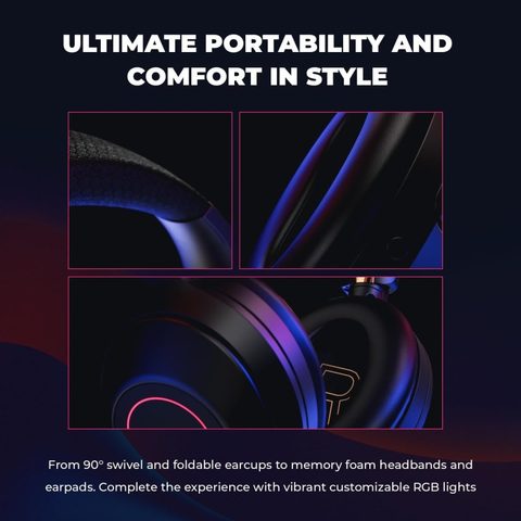 Creative Labs Zen Hybrid Pro Casque Sans Fil Arceau Appels/musique Usb Type-c Bluetooth