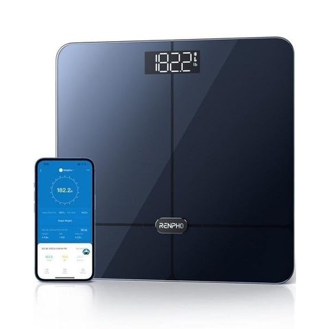 Renpho Balance Impédancemètre Elis 2 Jusqu'à 182,5 kg 13 Paramètres Wi-Fi Bluetooth