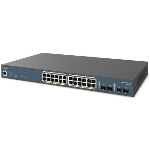 Engenius Commutateur géré Fit EWS7928P-FIT L2-L3 24 ports Gigabit 4 SFP