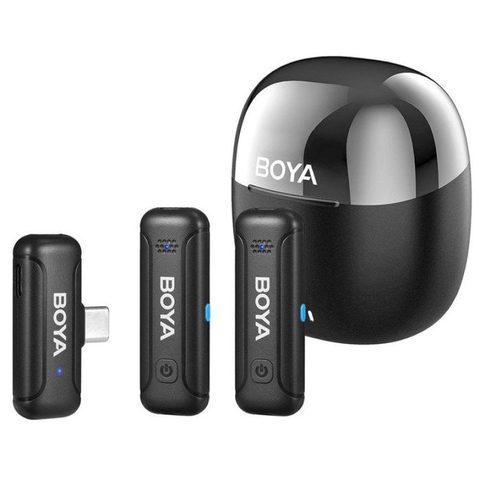 Boya BY-WM3T-U2 Mini microphone sans fil 2,4 GHz omnidirectionnel Android USB-C
