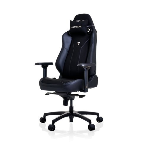 Vertagear Chaise gaming SL5800 HygenX Carbon Black – Ergonomique, accoudoirs 4D, soutien lombaire ContourMax, assise ventilée VertaAir