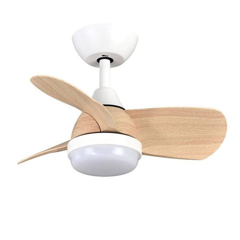 Iluminashop Ventilateur de Plafond avec Lumière 24W 107cm 6 Vitesses Télécommande Fonction Hiver