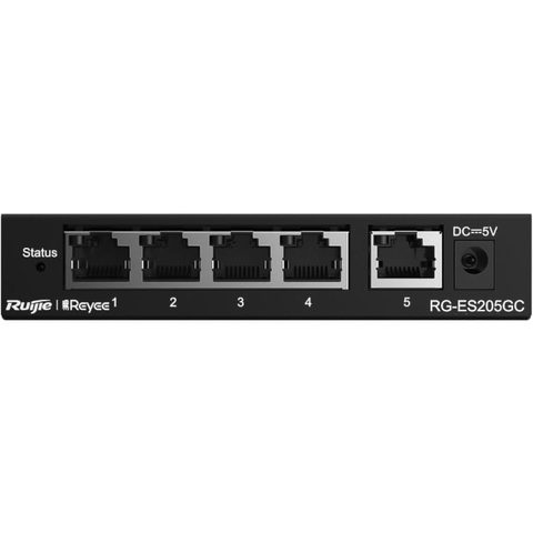 Ruijie Networks RG-ES205GC commutateur réseau Géré L2 Gigabit Ethernet (10/100/1000)
