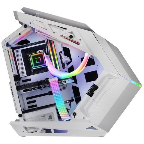 Mars Gaming Mc-titan RGB Gaming Box Xxl Atx Double bande Led éclairage avant Argb Hub