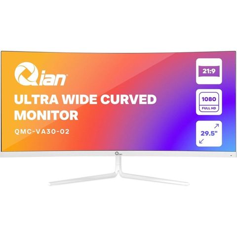 Qian Moniteur Incurvé Ultra Large 30" 1080p 200 Hz