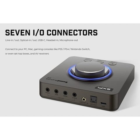 Creative Labs Sound Blaster X4 7.1 canaux USB