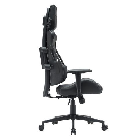 Mars Gaming MGC-ELITE Chaise de jeu ergonomique Dossier adaptatif Accoudoir 2D Roues XL
