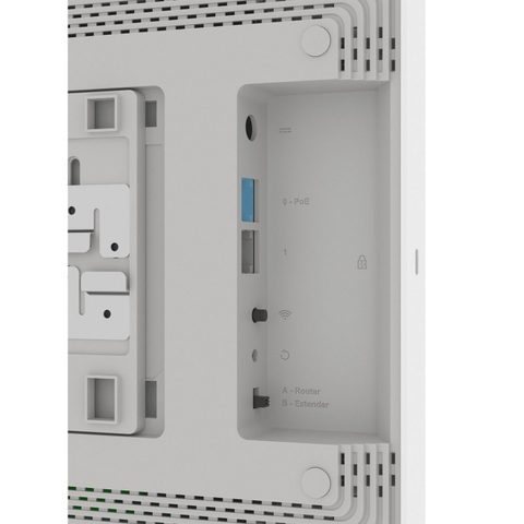 Keenetic Point d'accès Wi-Fi 6 double bande maillé Voyager Pro AX1800 PoE Gigabit MU-MIMO OFDMA