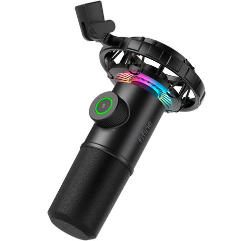 Fifine K658 USB-C dynamique cardioïde RGB monitoring