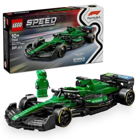 LEGO Speed Champions - Voiture F1 Aston Martin Aramco AMR24 - 77245