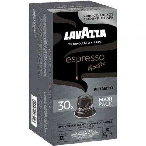Lavazza Capsules Compatibles Nespresso Ristretto 30 capsules