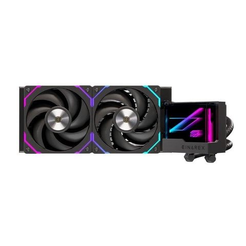 Einarex Refrigeración Líquida Vertex 240 RGB 240mm 2 Ventiladores Espejo Infinito