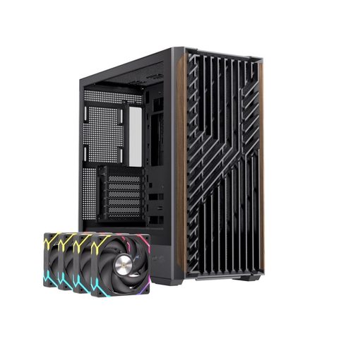 Einarex Pulse P800 RGB avec 13 ventilateurs 360 mm, verre trempé ATX