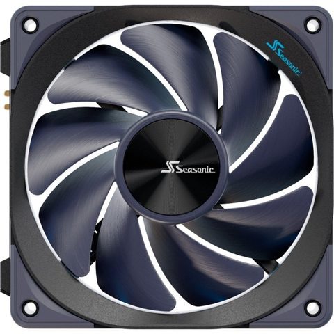 Seasonic MagFlow 1-Fan Kit Boitier PC Ventilateur 12 cm Noir 1 pièce(s)